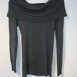 Bodycon off the shoulder sweater dress